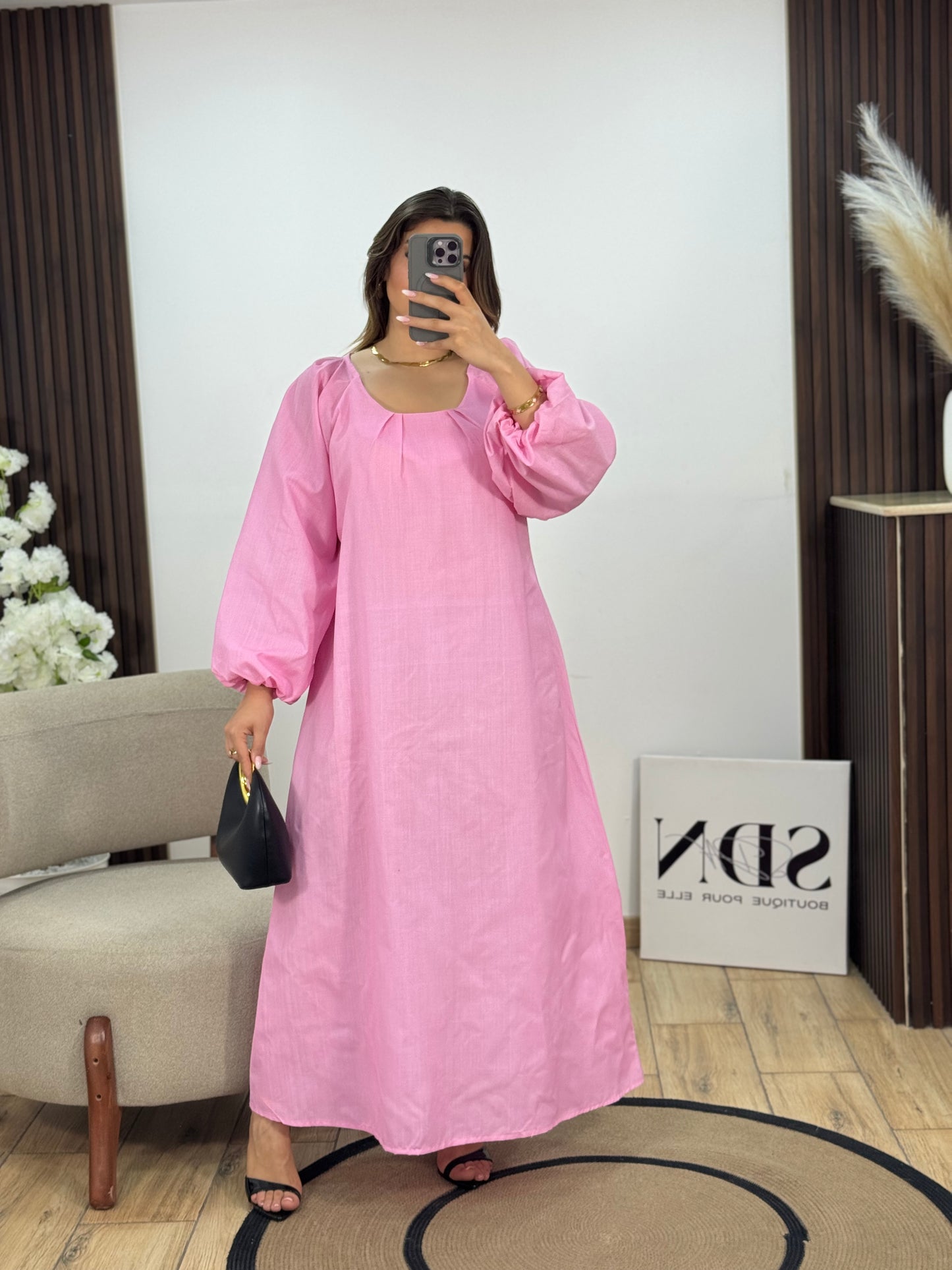 Robe popeline